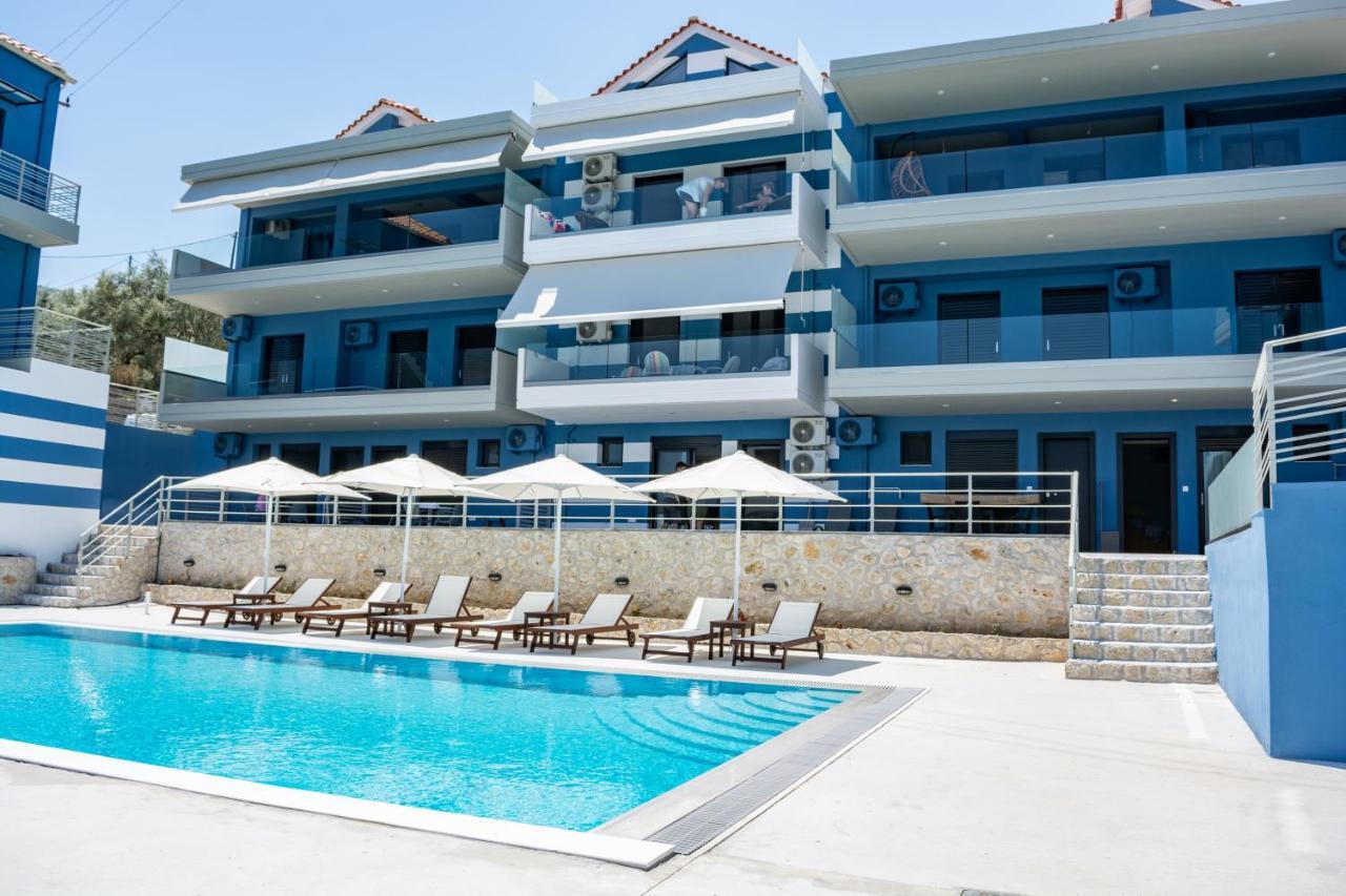 Anelia'S And Lydia'S Design Apartments Swimming Pool Nikiana Exterior foto